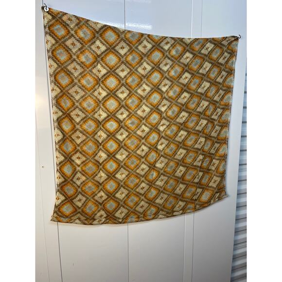 Western Wild Rag Diamond Pattern Poly Blend NWOT Scarf - Picture 5 of 10